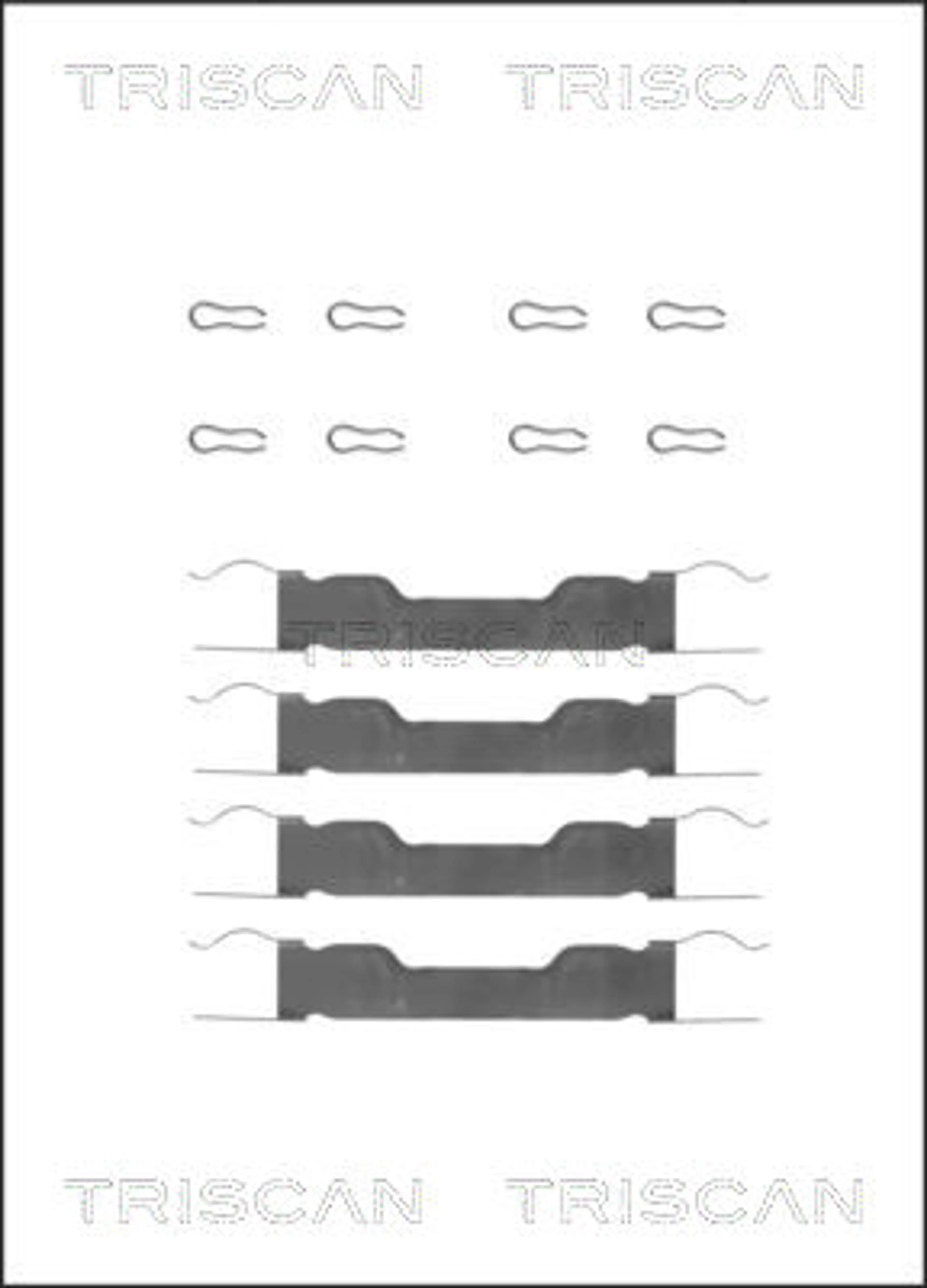 KIT DE ACCESORIOS, PASTILLAS DE FRE