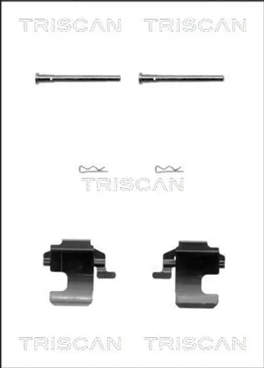 KIT DE ACCESORIOS, PASTILLAS DE FRE