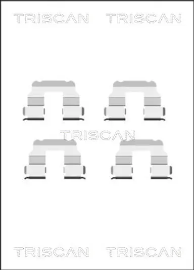 KIT DE ACCESORIOS, PASTILLAS DE FRE