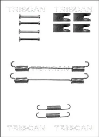 JUEGO DE ACCESORIOS, ZAPATAS DE FRE
