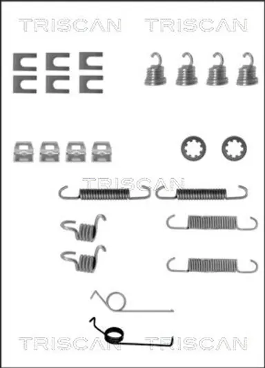 JUEGO DE ACCESORIOS, ZAPATAS DE FRE