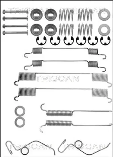 JUEGO DE ACCESORIOS, ZAPATAS DE FRE