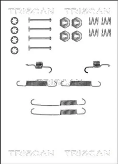 JUEGO DE ACCESORIOS, ZAPATAS DE FRE