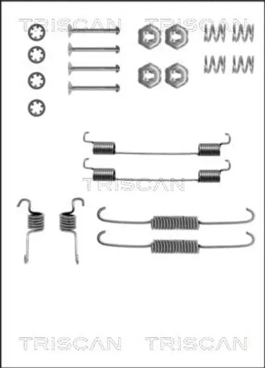 JUEGO DE ACCESORIOS, ZAPATAS DE FRE