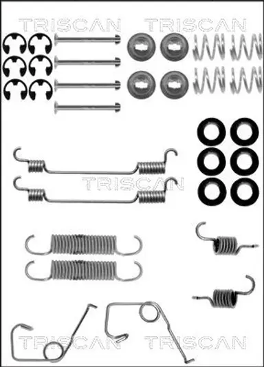 JUEGO DE ACCESORIOS, ZAPATAS DE FRE