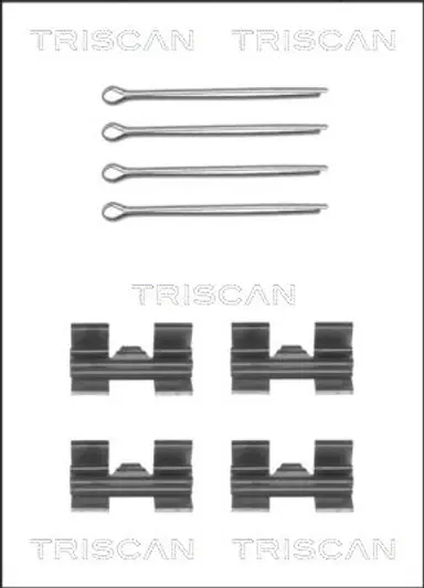 KIT DE ACCESORIOS, PASTILLAS DE FRE