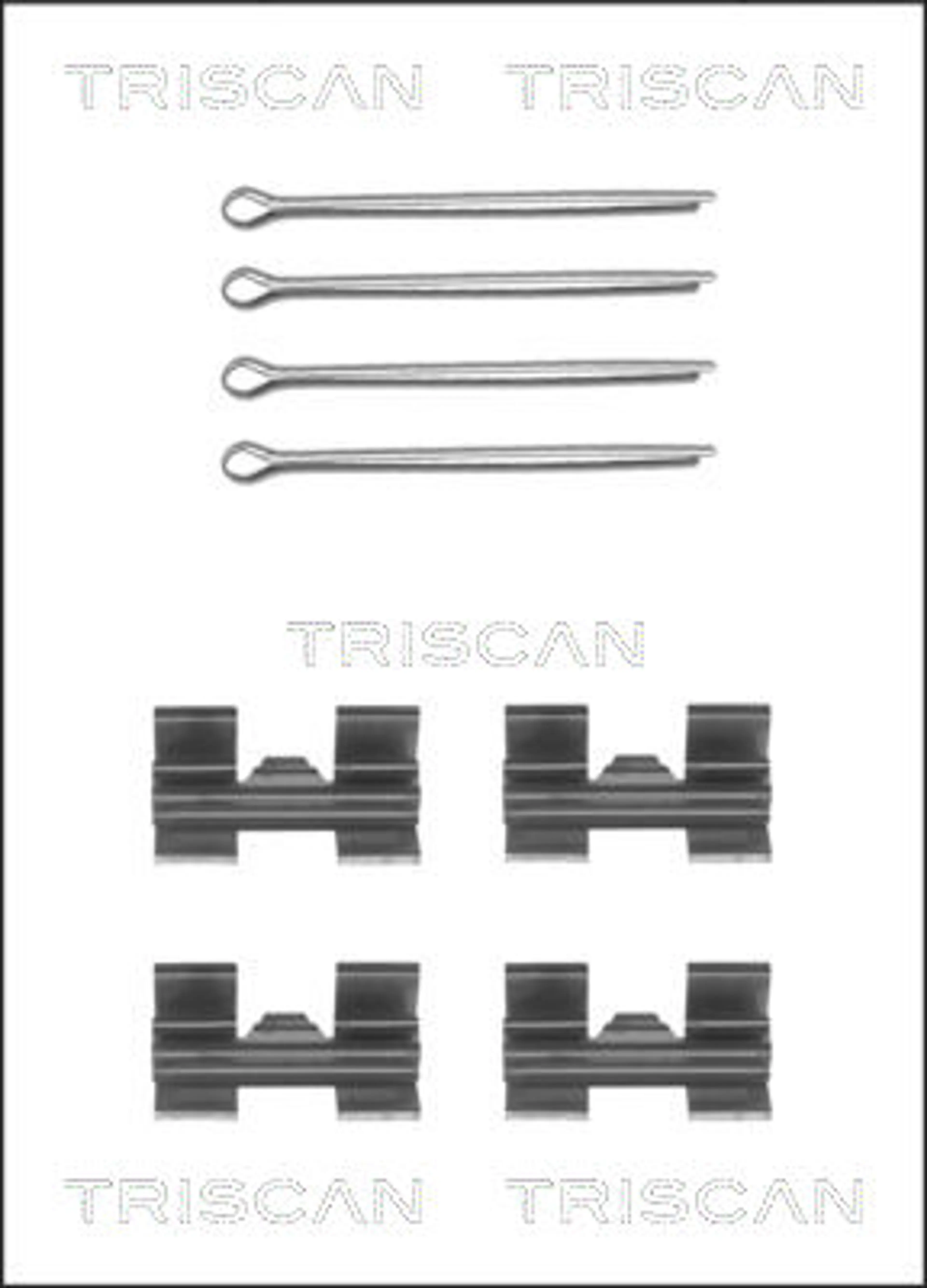 KIT DE ACCESORIOS, PASTILLAS DE FRE