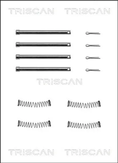 KIT DE ACCESORIOS, PASTILLAS DE FRE