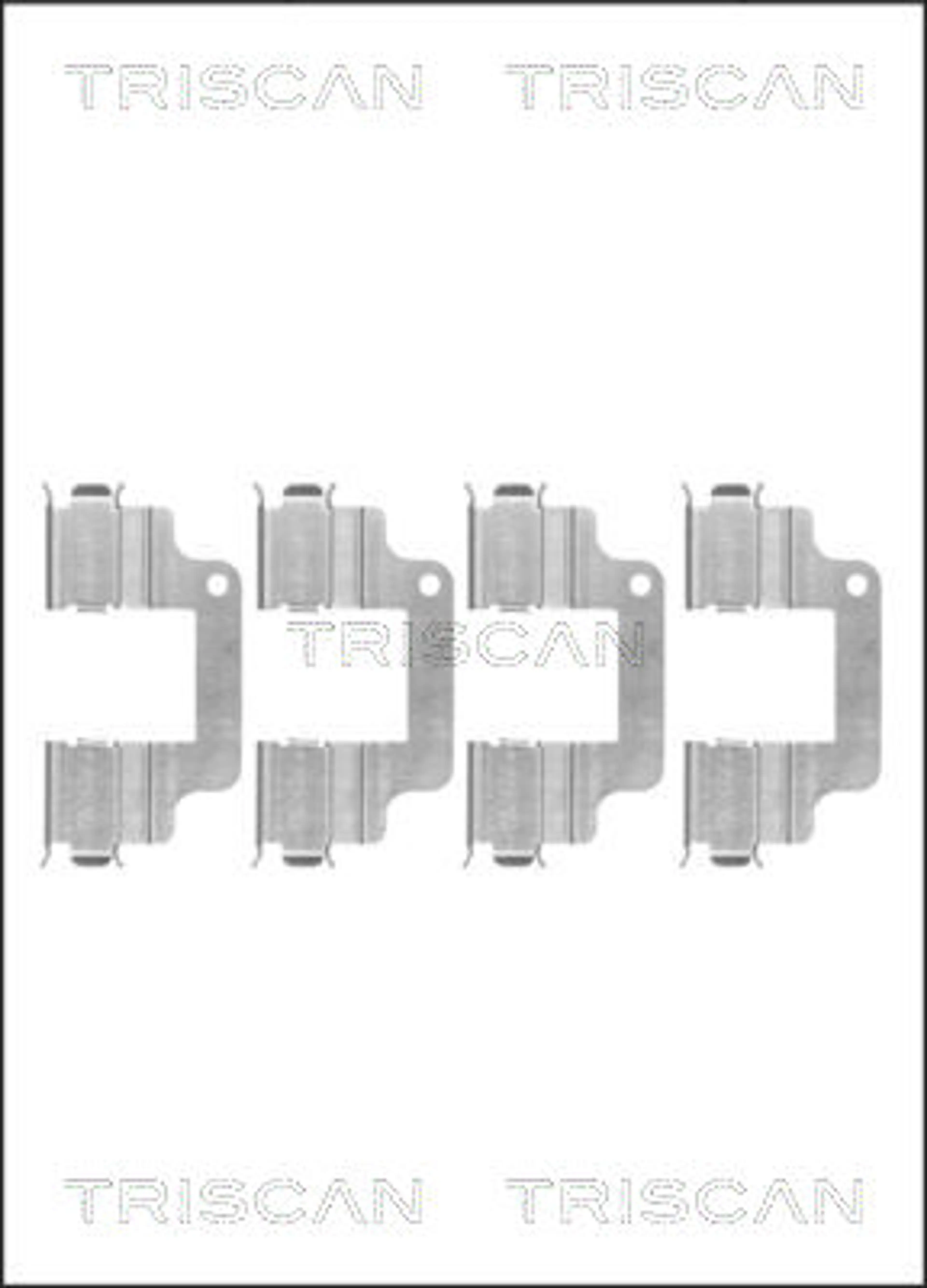 KIT DE ACCESORIOS, PASTILLAS DE FRE