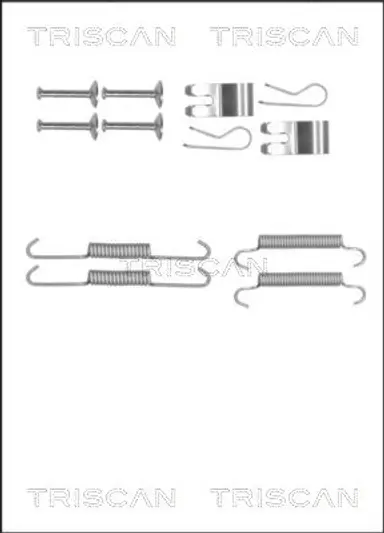 JUEGO DE ACCESORIOS, ZAPATAS DE FRE