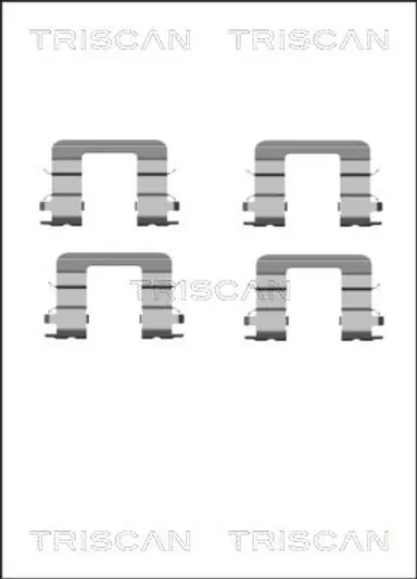 KIT DE ACCESORIOS, PASTILLAS DE FRE