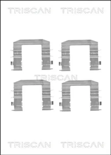 KIT DE ACCESORIOS, PASTILLAS DE FRE