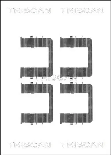 KIT DE ACCESORIOS, PASTILLAS DE FRE