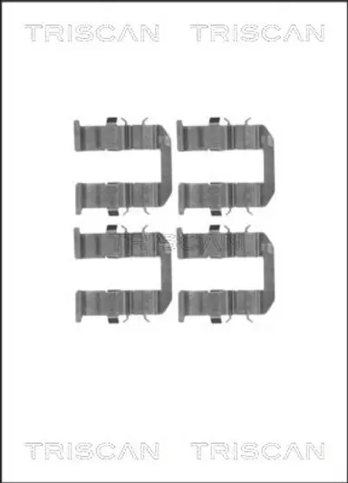 KIT DE ACCESORIOS, PASTILLAS DE FRE