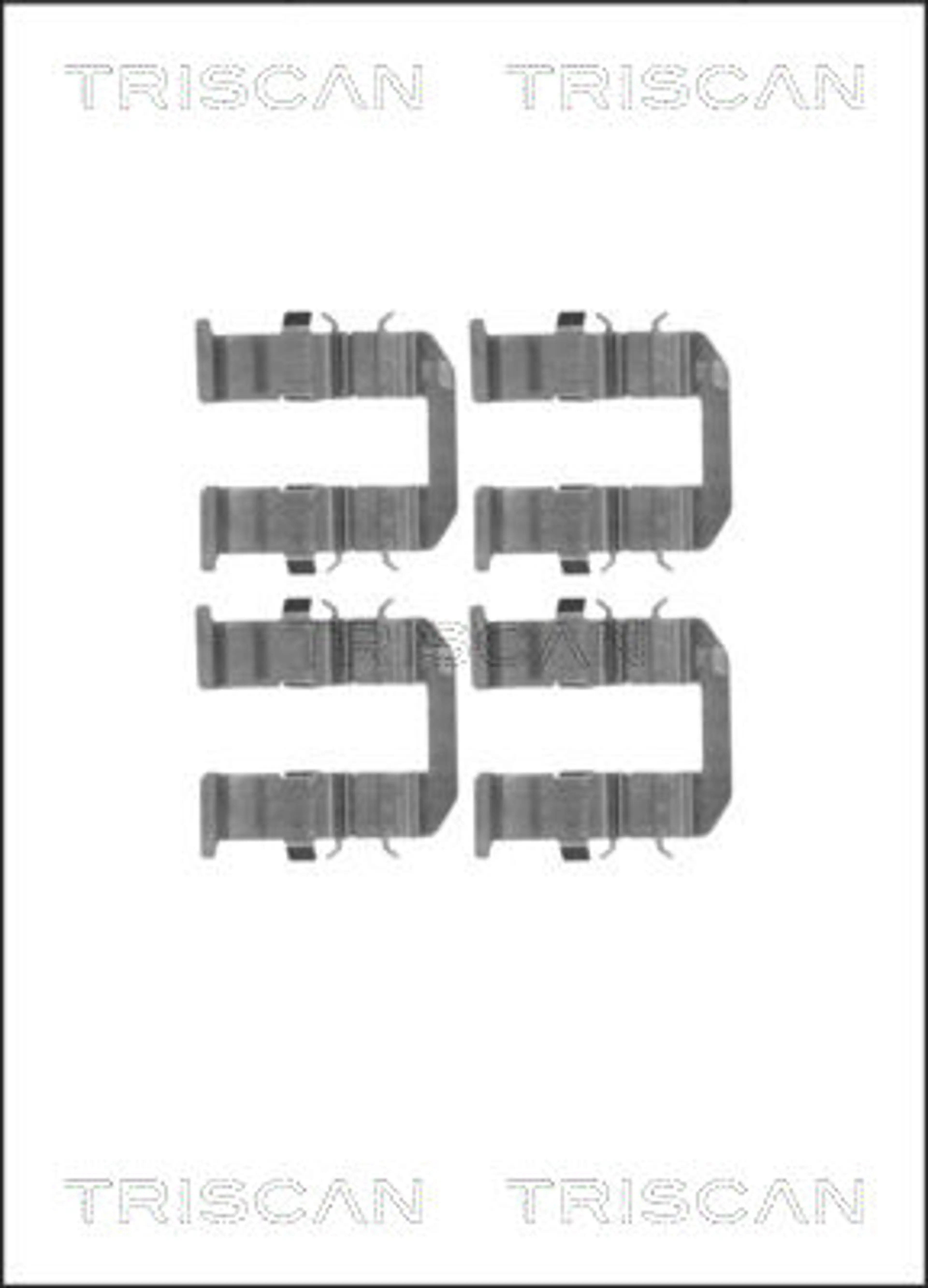 KIT DE ACCESORIOS, PASTILLAS DE FRE