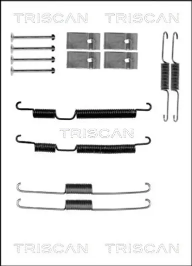 JUEGO DE ACCESORIOS, ZAPATAS DE FRE