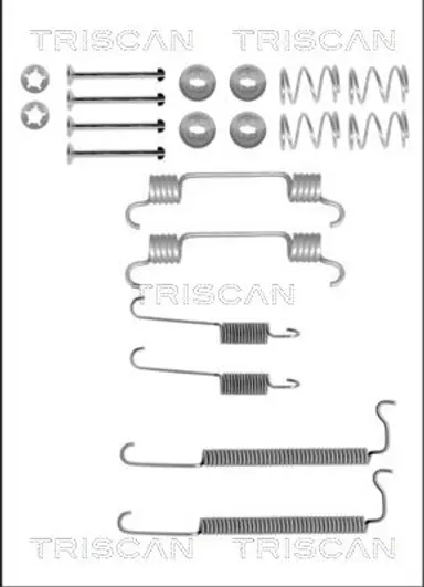 JUEGO DE ACCESORIOS, ZAPATAS DE FRE