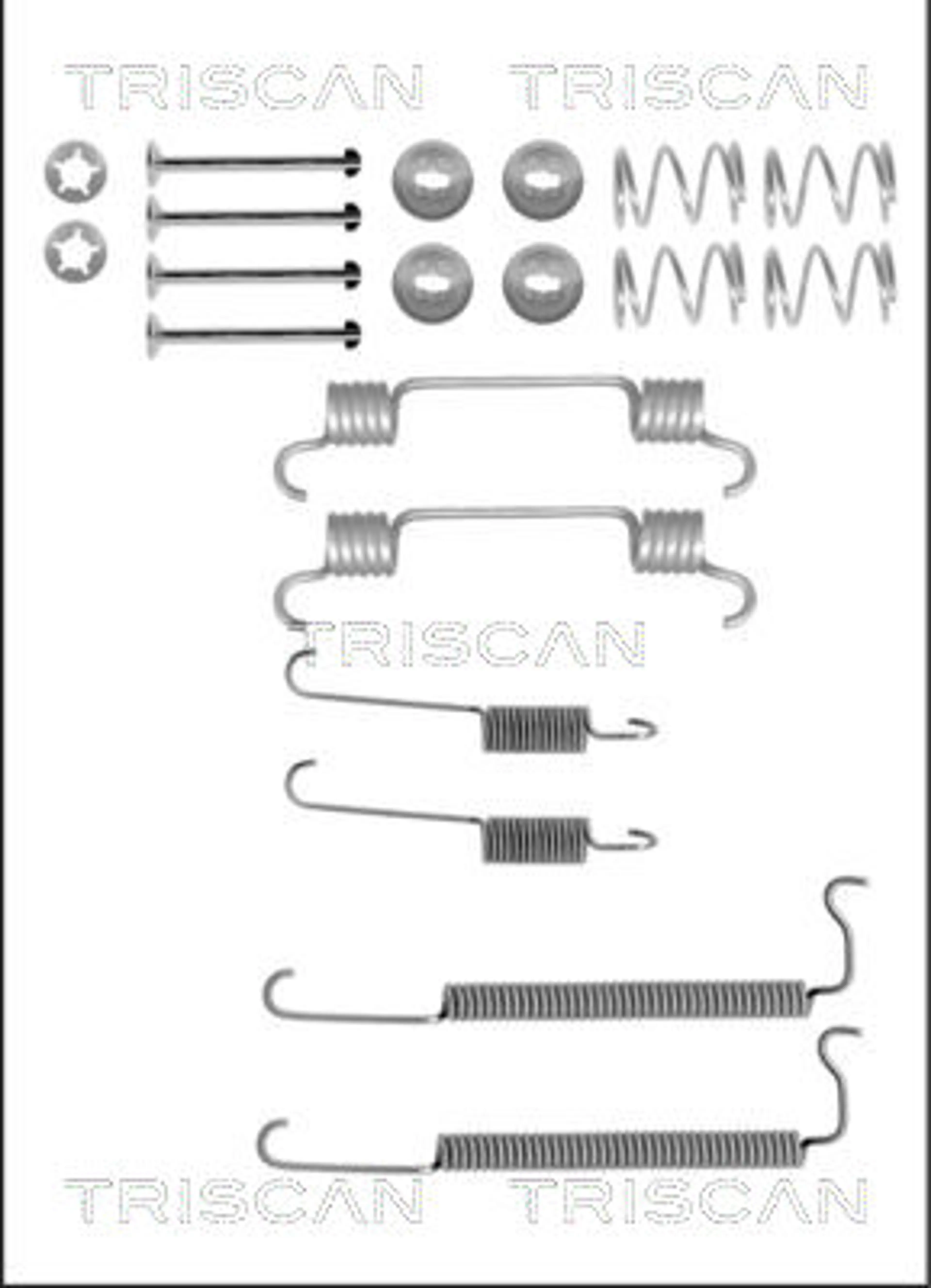 JUEGO DE ACCESORIOS, ZAPATAS DE FRE