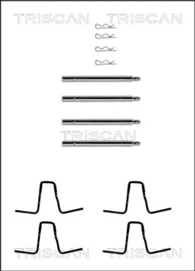 KIT DE ACCESORIOS, PASTILLAS DE FRE