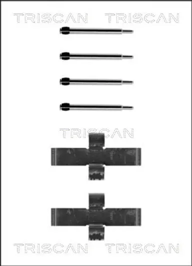 KIT DE ACCESORIOS, PASTILLAS DE FRE