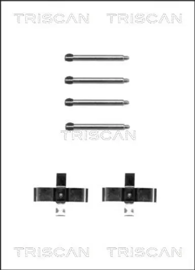 KIT DE ACCESORIOS, PASTILLAS DE FRE