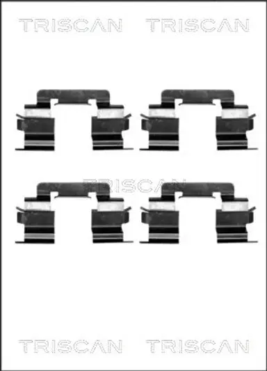 KIT DE ACCESORIOS, PASTILLAS DE FRE