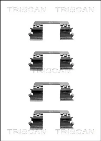 KIT DE ACCESORIOS, PASTILLAS DE FRE