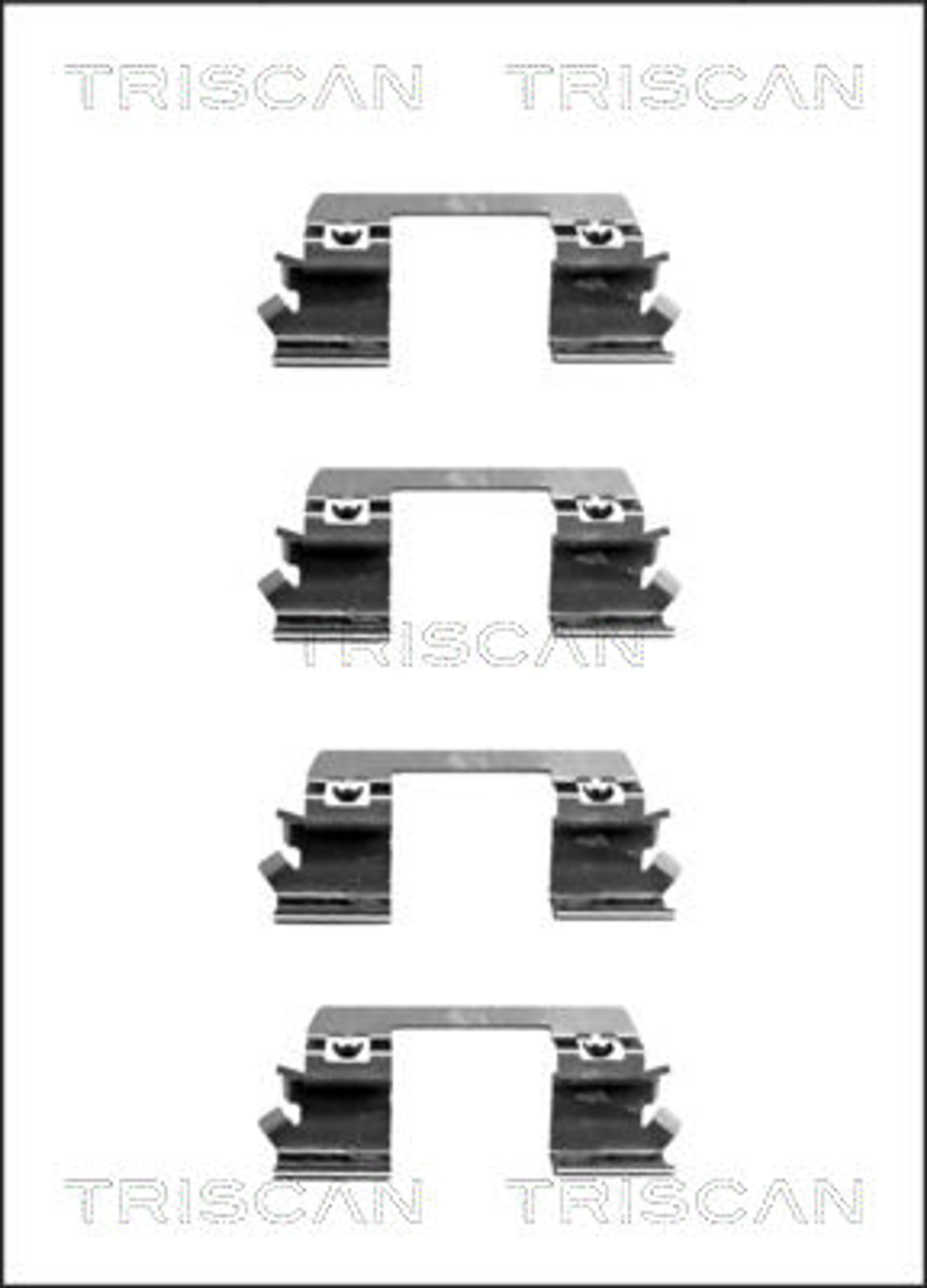 KIT DE ACCESORIOS, PASTILLAS DE FRE