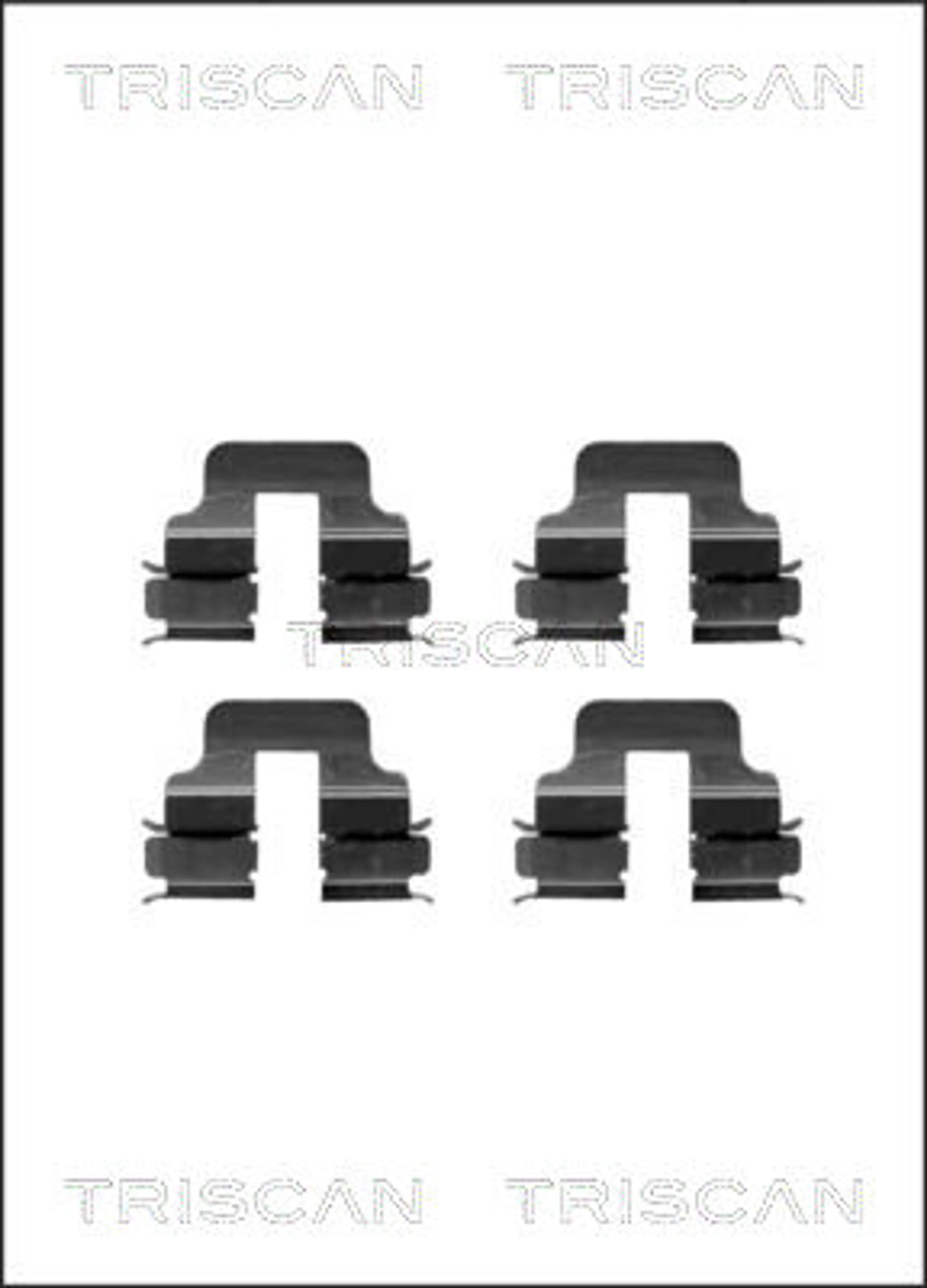 KIT DE ACCESORIOS, PASTILLAS DE FRE