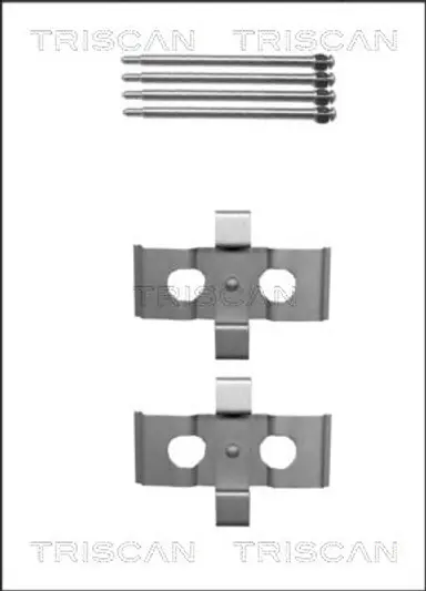 KIT DE ACCESORIOS, PASTILLAS DE FRE