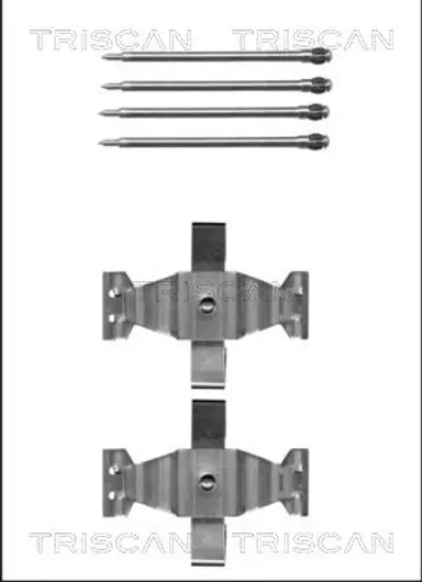 KIT DE ACCESORIOS, PASTILLAS DE FRE