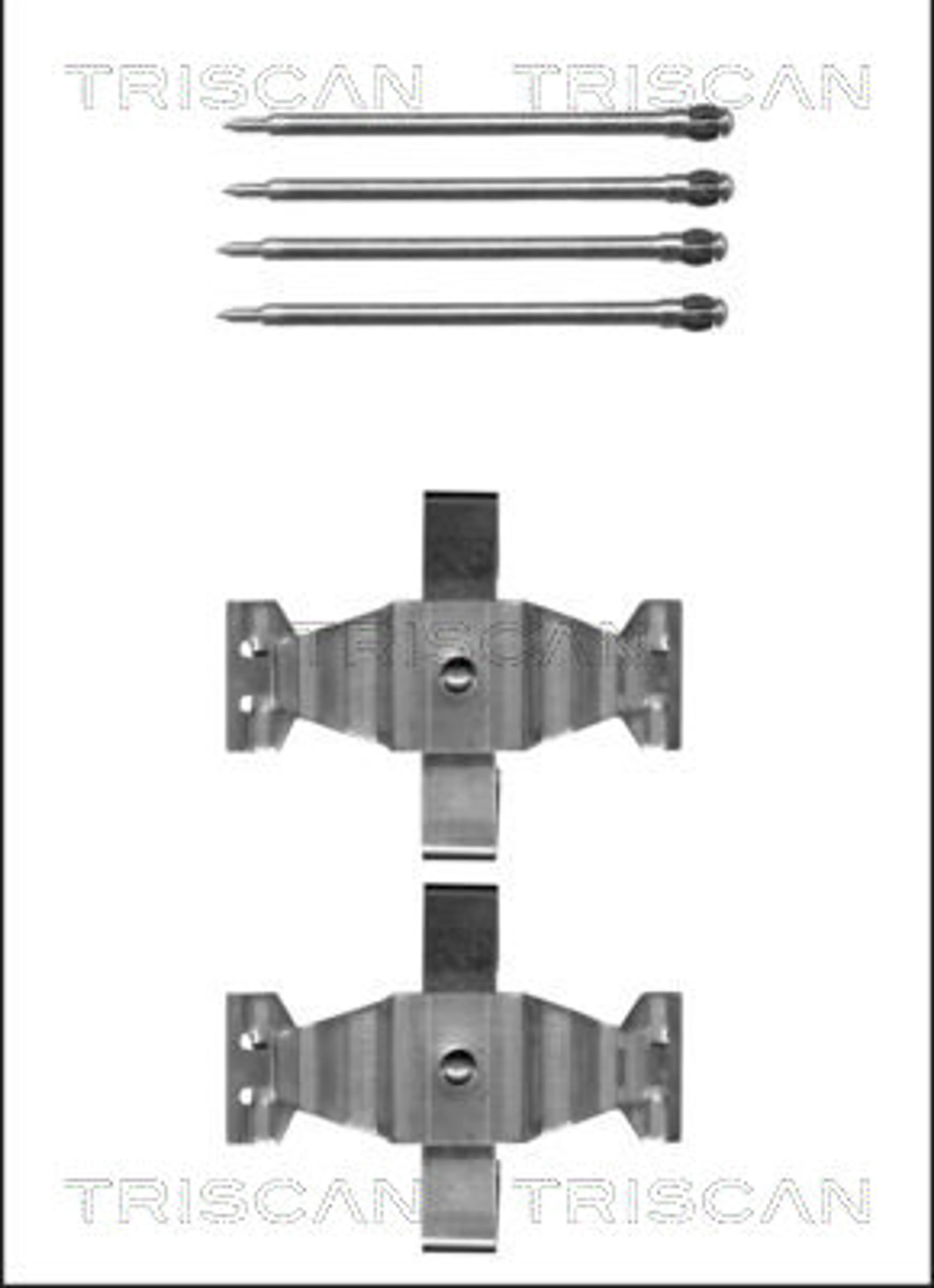 KIT DE ACCESORIOS, PASTILLAS DE FRE