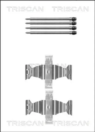 KIT DE ACCESORIOS, PASTILLAS DE FRE