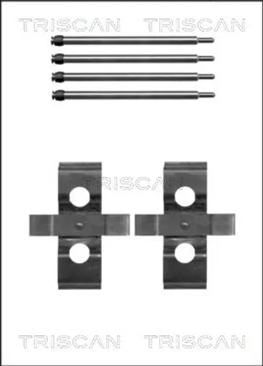 KIT DE ACCESORIOS, PASTILLAS DE FRE