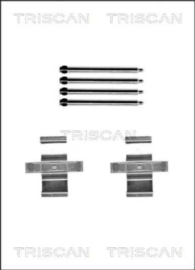 KIT DE ACCESORIOS, PASTILLAS DE FRE