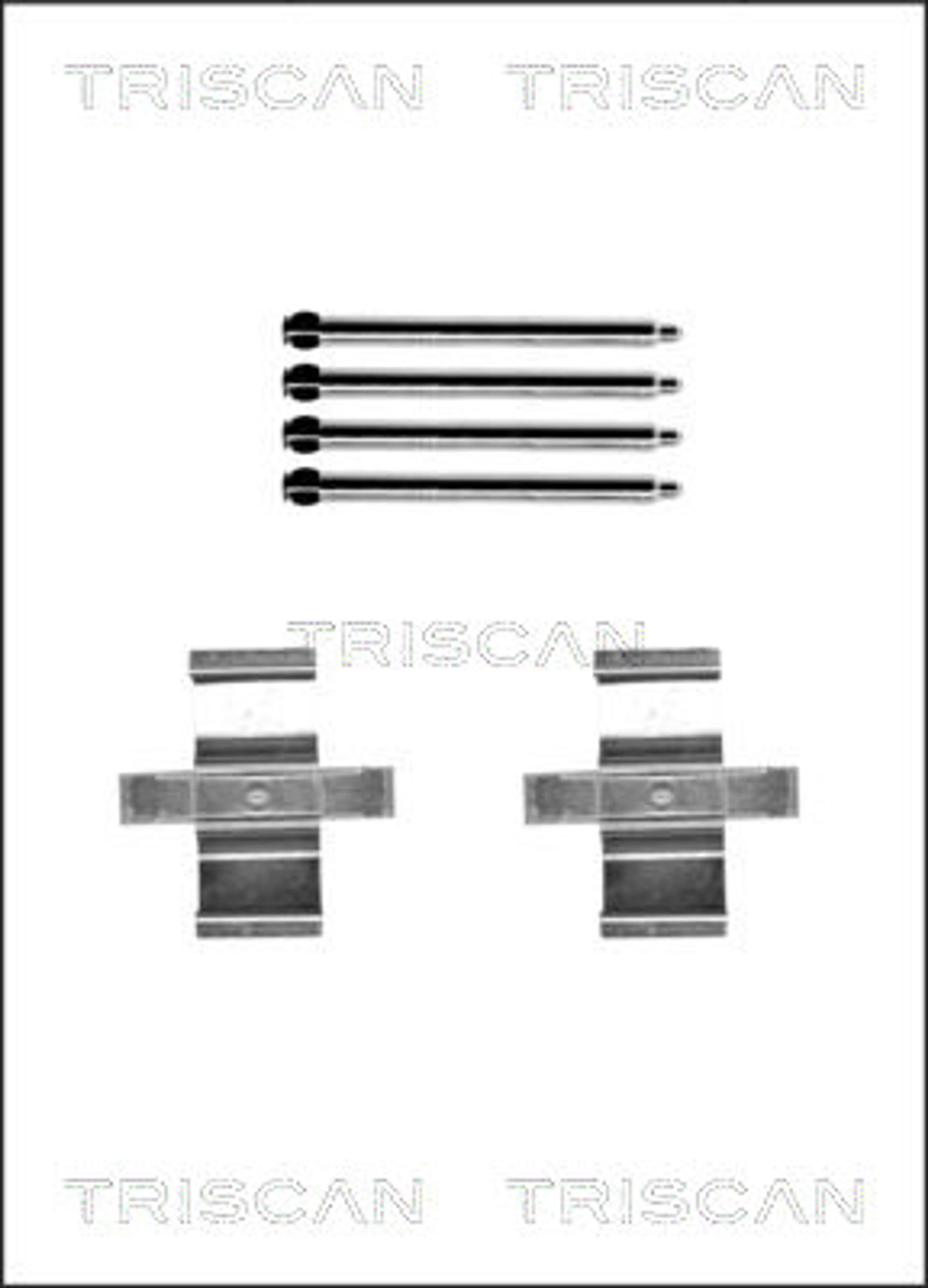 KIT DE ACCESORIOS, PASTILLAS DE FRE