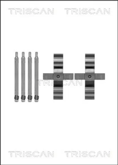 KIT DE ACCESORIOS, PASTILLAS DE FRE