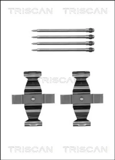 KIT DE ACCESORIOS, PASTILLAS DE FRE