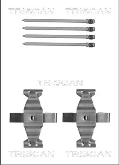 KIT DE ACCESORIOS, PASTILLAS DE FRE