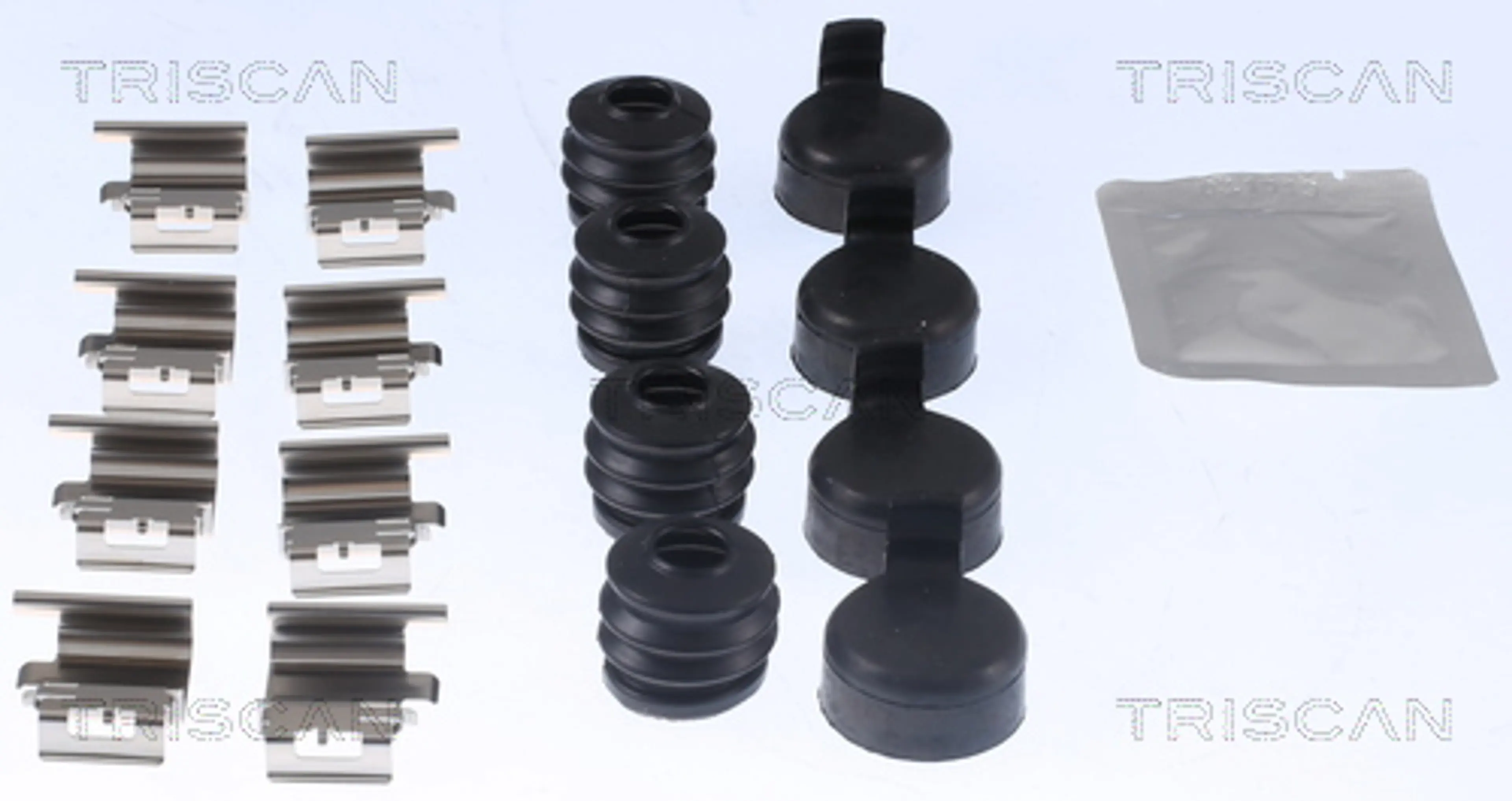 KIT DE ACCESORIOS, PASTILLAS DE FRE