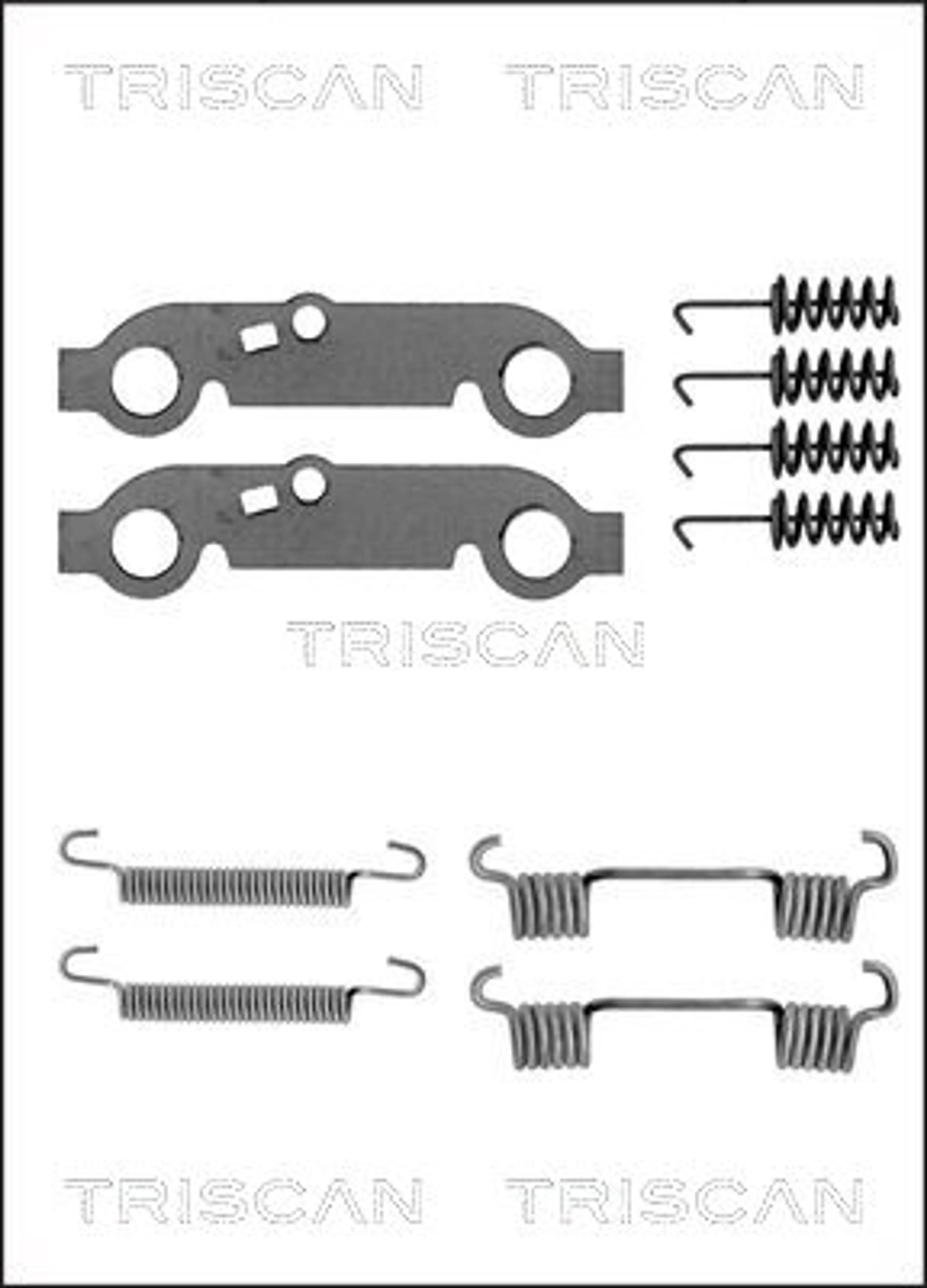 JUEGO DE ACCESORIOS, ZAPATAS DE FRE