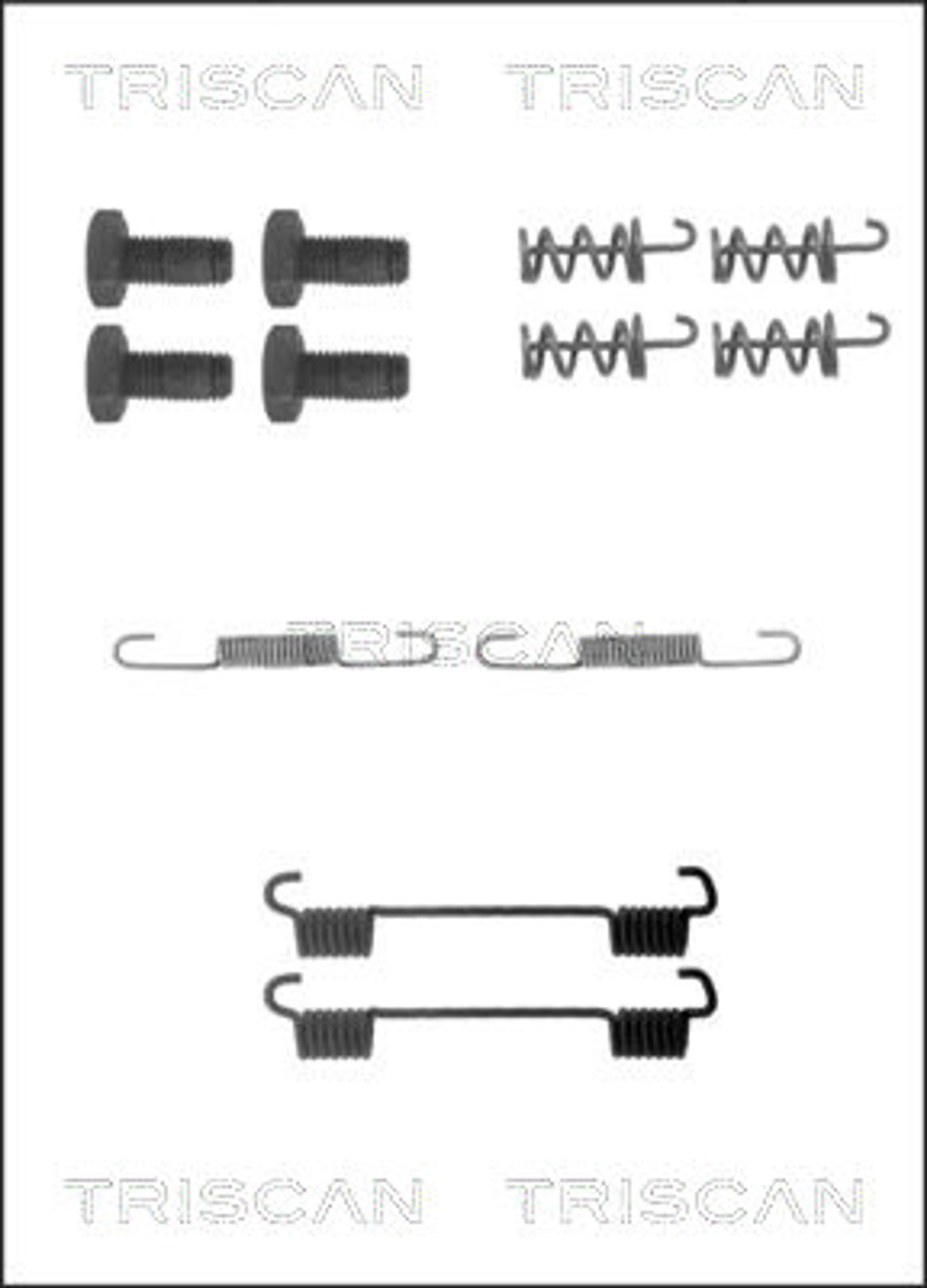 JUEGO DE ACCESORIOS, ZAPATAS DE FRE