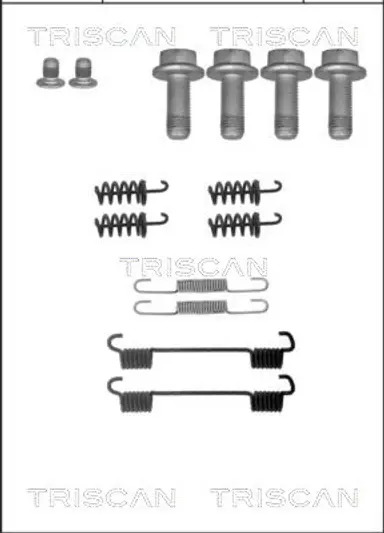 JUEGO DE ACCESORIOS, ZAPATAS DE FRE