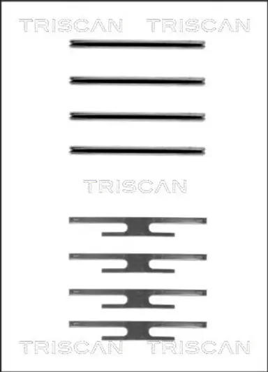 KIT DE ACCESORIOS, PASTILLAS DE FRE