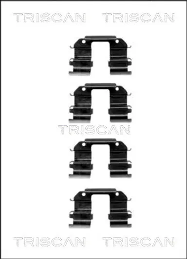 KIT DE ACCESORIOS, PASTILLAS DE FRE