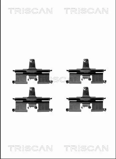 KIT DE ACCESORIOS, PASTILLAS DE FRE