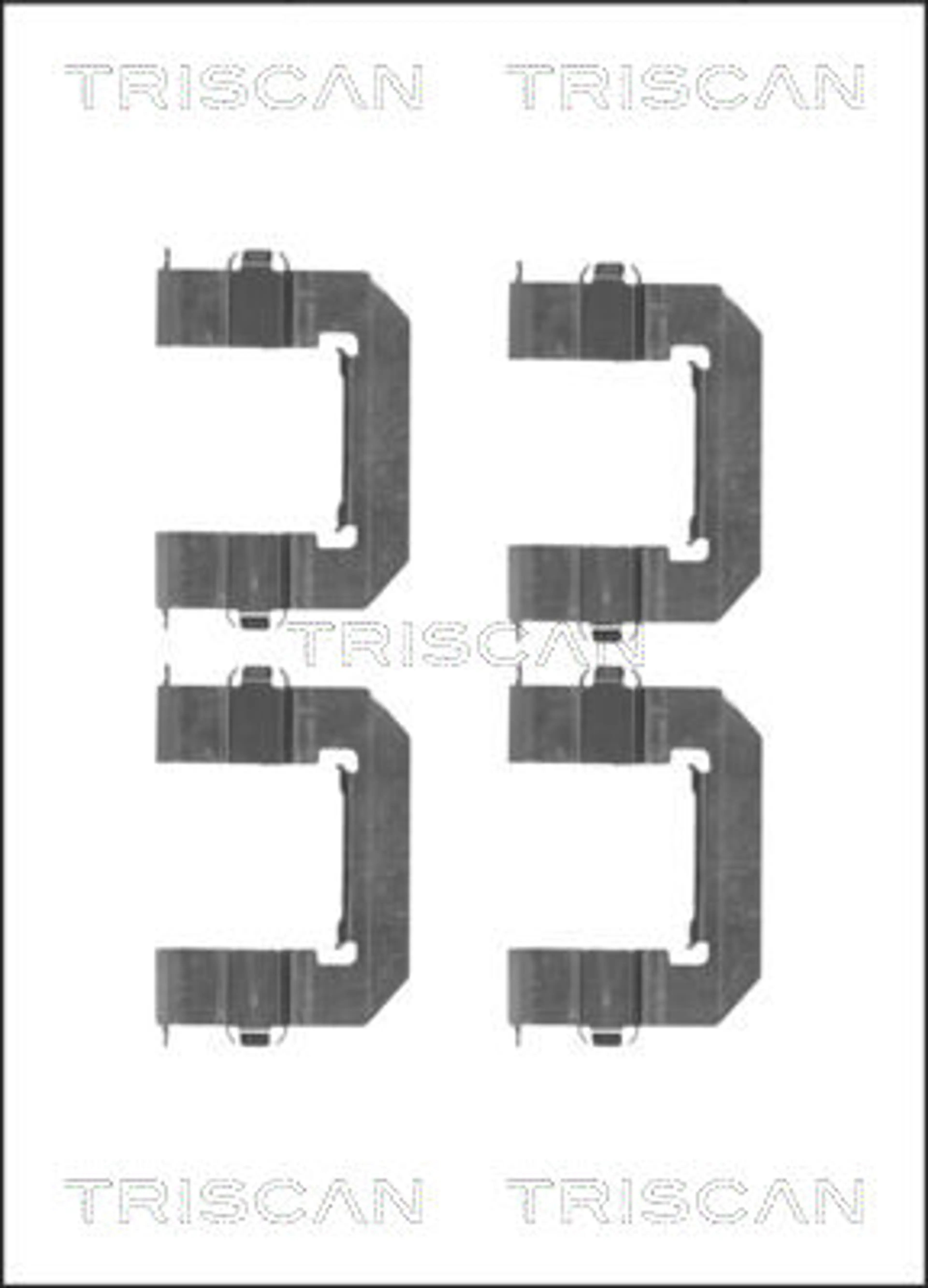 KIT DE ACCESORIOS, PASTILLAS DE FRE