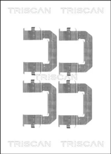 KIT DE ACCESORIOS, PASTILLAS DE FRE