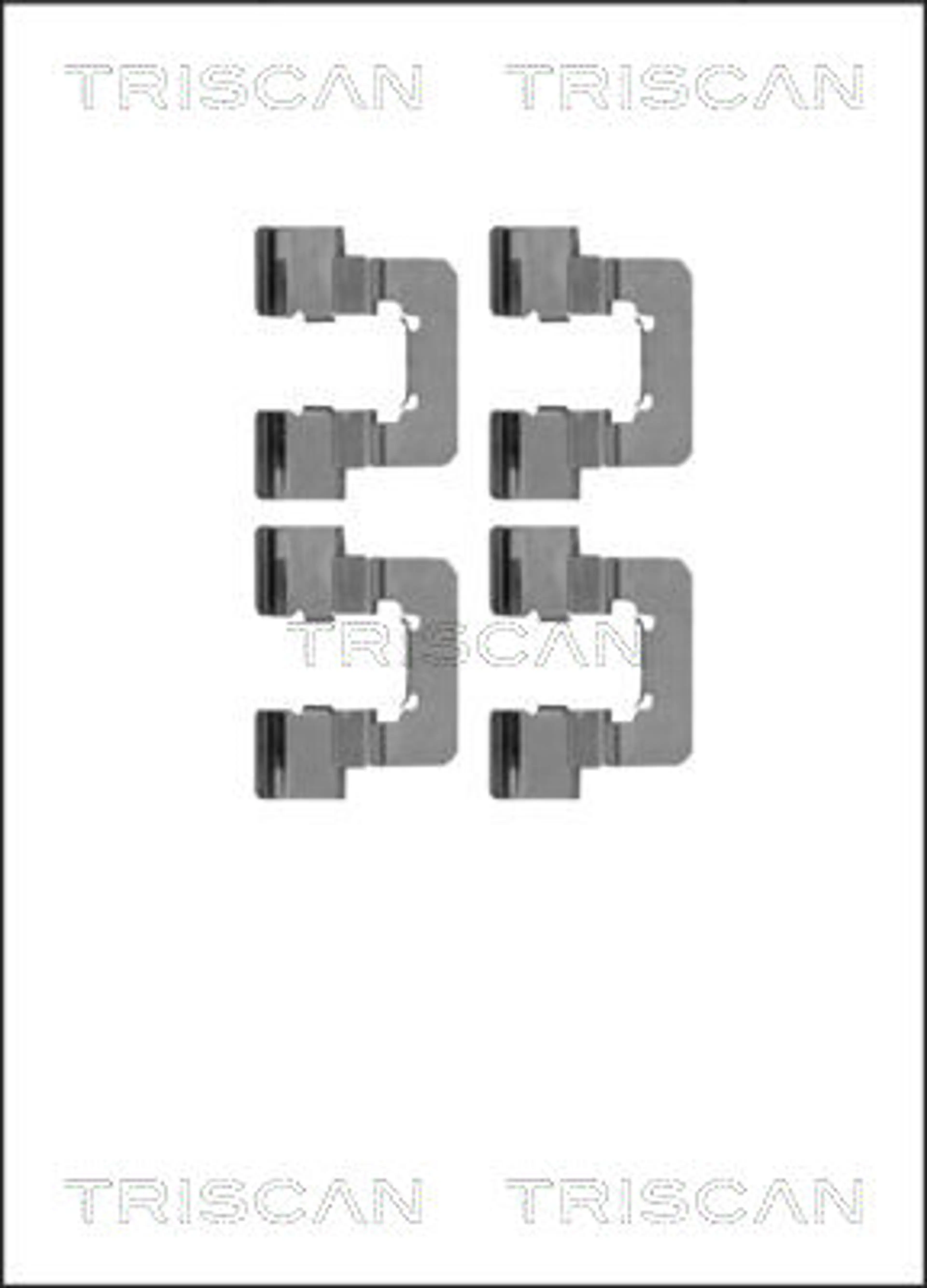 KIT DE ACCESORIOS, PASTILLAS DE FRE