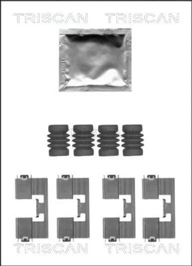 KIT DE ACCESORIOS, PASTILLAS DE FRE